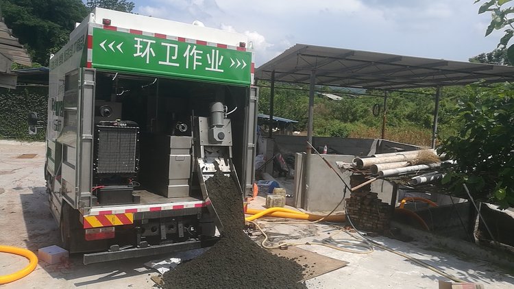 大涌镇污泥干湿分离技术